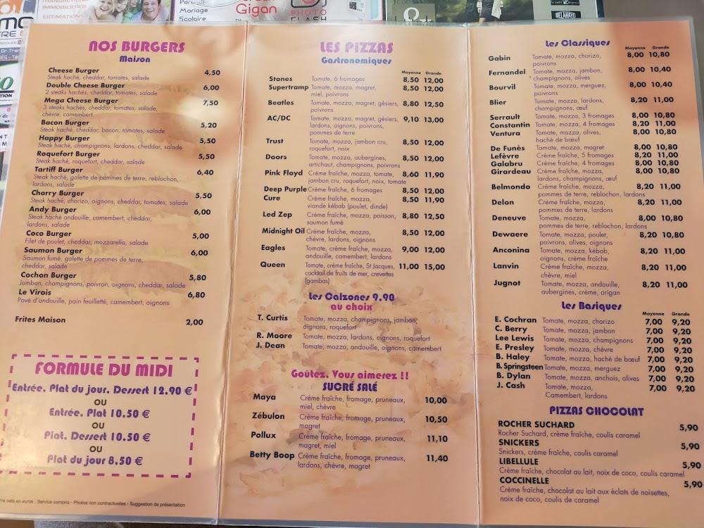 Le Carré d'As - Menu Image 2